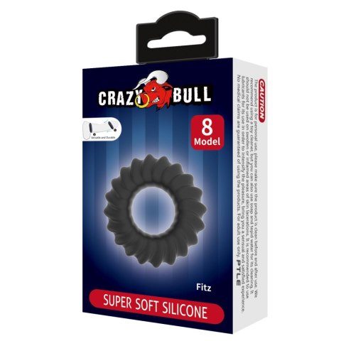 Pierścień erekcyjny supermiękki silikonowy Crazy Bull FITZ Crazy Bull