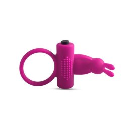 Pierścień wibrujący Toyz4lovers z króliczkiem różowy 10 cm Toyz4lovers