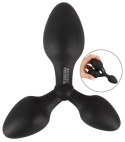 Potrójny korek analny Black Velvets silikonowy 13 8 cm Black Velvets
