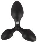 Potrójny korek analny Black Velvets silikonowy 13 8 cm Black Velvets