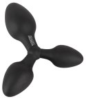 Potrójny korek analny Black Velvets silikonowy 13 8 cm Black Velvets