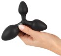 Potrójny korek analny Black Velvets silikonowy 13 8 cm Black Velvets