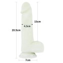 Dildo Lovetoy Lumino Play silikonowe świecące 20 cm Lovetoy