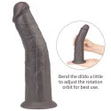Dildo realistyczne dwuwarstwowe Lovetoy 20 cm obrotowe USB Lovetoy