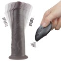 Dildo realistyczne dwuwarstwowe Lovetoy 20 cm obrotowe USB Lovetoy