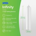 Prezerwatywa opóźniająca Pasante Infinity X Delay naturalna 19 cm 1 sztuka Pasante