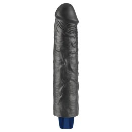 Realistyczne dildo wibrujące Lovetoy Softee czarne USB 24 cm Lovetoy