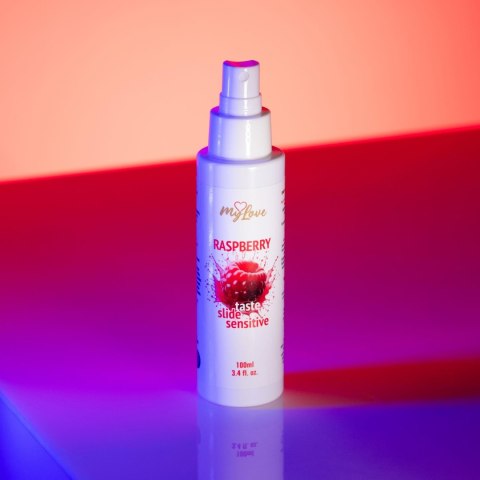 Żel intymny smakowy malinowy MyLove Taste Slide Sensitive 100 ml MyLove
