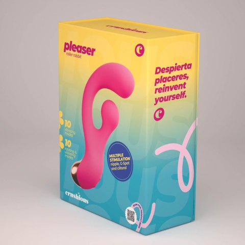 CRUSHIOUS PLEASER VIBRATOR WITH ROTATING STIMULATION Crushious