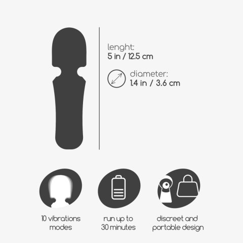 CRUSHIOUS WANDA MINI RECHARGEABLE WAND TERRACOTTA Crushious