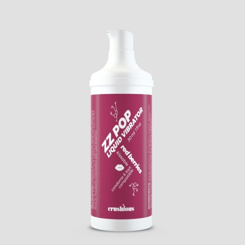 Crushious ZZ Pop Żel stymulujący czerwone jagody 30 ml Crushious