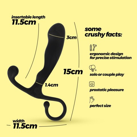 Masażer prostaty Crushious P Baba ABS 15 cm Crushious