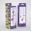 Masażer wand Crushious Harlequin z podgrzewaniem USB 27 cm Crushious