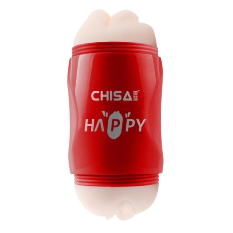 Masturbator Happy Cup usta i pochwa z wibracją MX MX