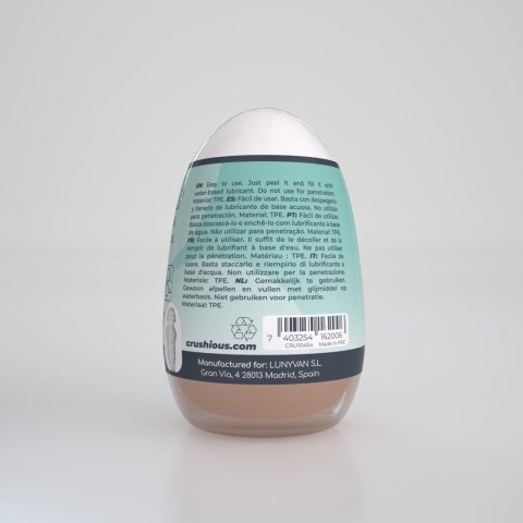 Masturbator jajko Crushious Ezy Egg 8,7 cm Crushious