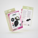 Plug analny Crushious Cuore Large z wymiennymi kryształkami Crushious