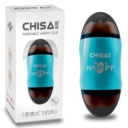 Realistyczny masturbator usta pośladki z wibracją Happy Cup MX MX