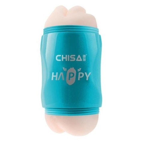 Realistyczny masturbator usta pośladki z wibracją Happy Cup MX MX