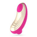 Stymulator łechtaczki Crushious Supernova ssący i stukający różowy USB 12cm Crushious