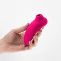 Stymulator łechtaczki Crushious Supernova ssący i stukający różowy USB 12cm Crushious