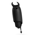 Wibrator mini Crushious O Pet Devil czarny 10 trybów 9 2 cm Crushious