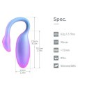 Wibrator noszony Magic Motion Flamingo Max niebieski z aplikacją Magic Motion