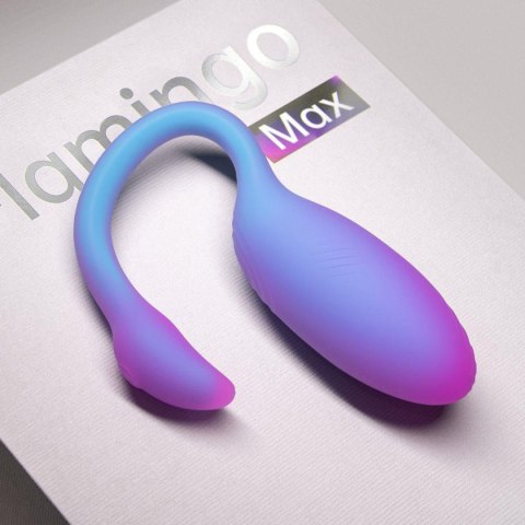 Wibrator noszony Magic Motion Flamingo Max niebieski z aplikacją Magic Motion