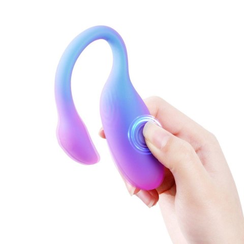 Wibrator noszony Magic Motion Flamingo Max niebieski z aplikacją Magic Motion