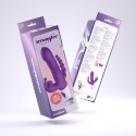 Wibrator punktu G Crushious Wrangler z posuwem i ssaniem USB 23 cm Crushious