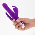 Wibrator punktu G Crushious Wrangler z posuwem i ssaniem USB 23 cm Crushious