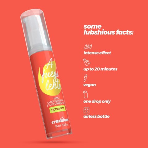 Żel intymny rozgrzewający Crushious A Fuego Lento 10 ml Crushious