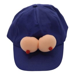 Czapka z piersiami Kinky Pleasure niebieska uniwersalna Kinky Pleasure