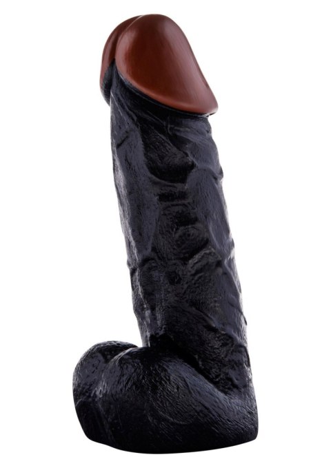 Dildo realistyczne ToyJoy Prince Of Namibia PVC czarny 20 cm TOYJOY