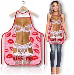 Fartuszek Kiss Me Grammi różowy regulowany Grammi