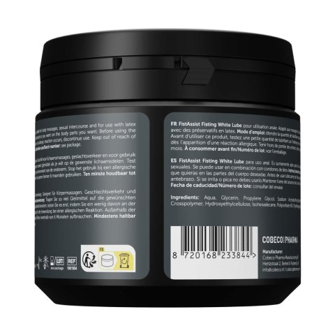 Gęsty biały lubrykant do fistingu Fist Assist Cobeco 500ml Cobeco