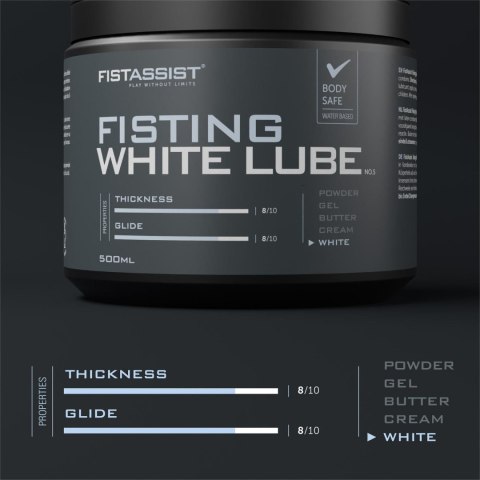 Gęsty biały lubrykant do fistingu Fist Assist Cobeco 500ml Cobeco