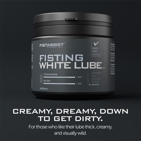 Gęsty biały lubrykant do fistingu Fist Assist Cobeco 500ml Cobeco