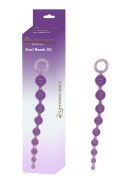 Koraliki analne silikonowe Lovesecret fioletowe 30 cm Lovesecret