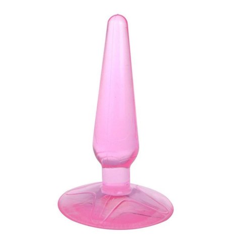 Korek analny Lovesecret z przyssawką różowy 11 cm Lovesecret