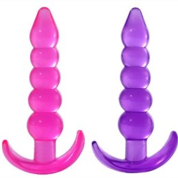 Korek analny TPE Lovesecret T Plug 05 fioletowy 12 cm Lovesecret