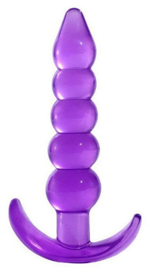 Korek analny TPE Lovesecret T Plug 05 fioletowy 12 cm Lovesecret