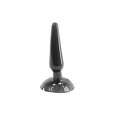 Korek analny z przyssawką Lovesecret czarny 11 cm Lovesecret