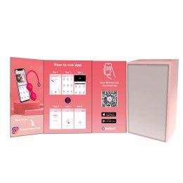 Kulki Kegla Lovesecret Premium z aplikacją różowe silikonowe USB 22 cm Lovesecret