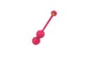 Kulki Kegla Lovesecret Premium z aplikacją różowe silikonowe USB 22 cm Lovesecret