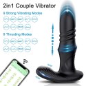 Masażer prostaty Lovesecret Premium sterowany aplikacją USB 12 cm Lovesecret