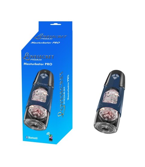 Masturbator obrotowo teleskopowy Lovesecret LS05 z aplikacją 27 cm Lovesecret