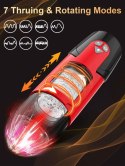 Masturbator obrotowo teleskopowy Lovesecret LS05 z aplikacją 27 cm Lovesecret