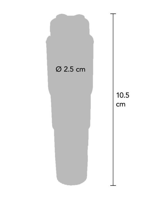 Mini wibrator ToyJoy Pocket Rocket biały 10,5 cm TOYJOY