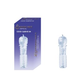 Rękaw na penisa przezroczysty z wypustkami Lovesecret 12,5 cm Lovesecret
