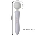 Stymulator-Massager Ultra Powerful -Big USB Black 20 Function B - Series Magic